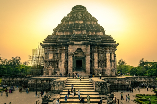 Konark Sun Temple UNESCO World Heritage Site Konark Odisha India 