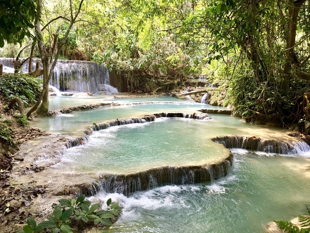 Kuang Si Falls Luang Prabang Laos 