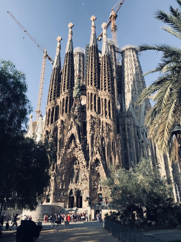 La Sagrada Famlia Barcelona Spain  