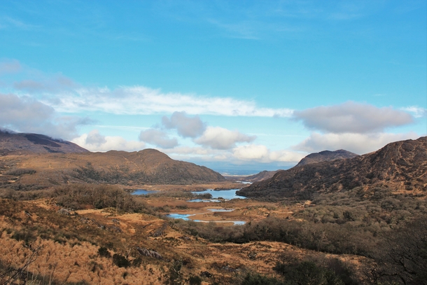 Ladies View at the Ring of Kerry Killarney Ireland 