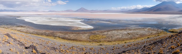 Laguna Colorada Red Lagoon Bolivia 