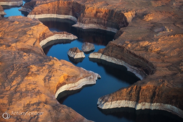 Lake Powell Arizona  by Antony Spencer