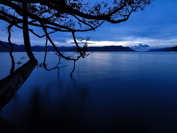 Lake Toba in Indonesia 