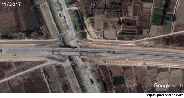 Lane Widening on Expressway G near Yinchuan China