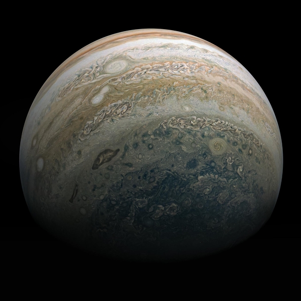 Latest NASA view of Jupiter