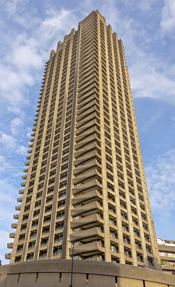 Lauderdale Tower the Barbican Estate London 