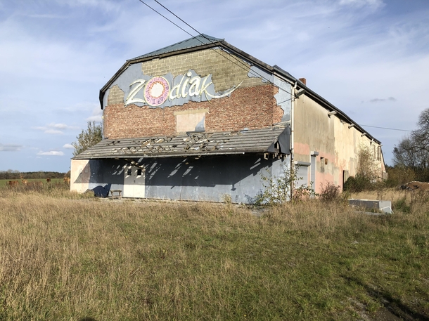 Le Zodiak an abandoned discotheque where more than  cannabis plants were seized recently Bivre Belgium 