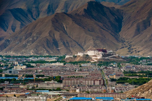 Lhasa capital of Tibet 