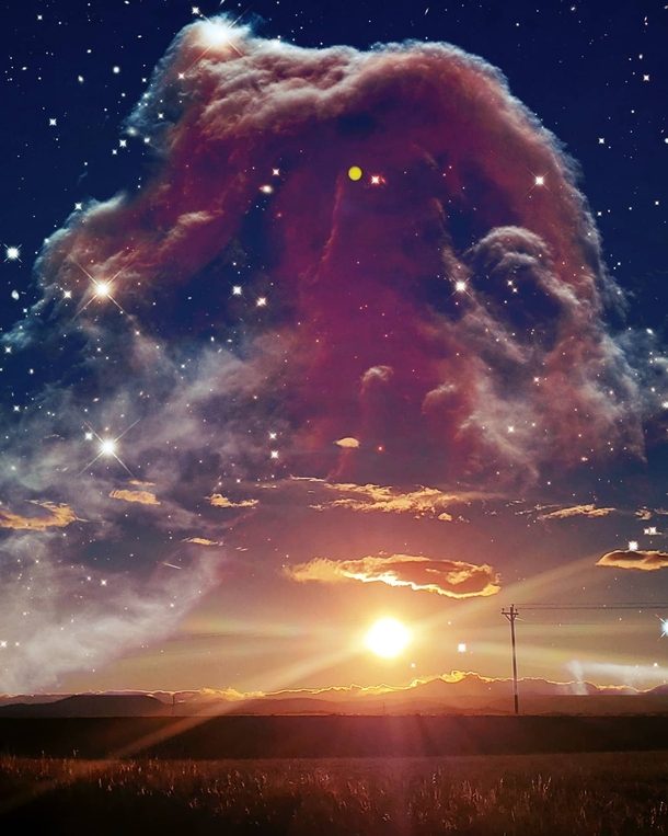 Life Near The Horsehead Nebula