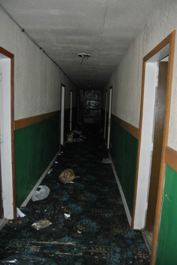 Little adventure in abandoned hotel More in comments