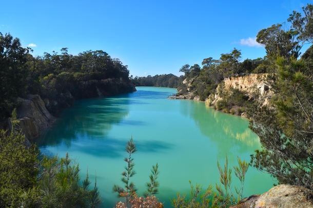 Little Blue Lake Tasmania  x