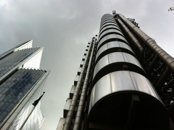 Lloyds of London On a typical London day 