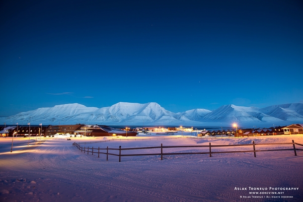Longyearbyen - the capital of Svalbard 