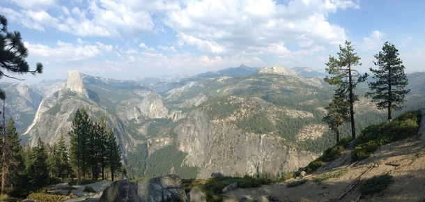 Looking through old vacation photos and found this one of Half Dome and its surroundings Yosemite National Park California 