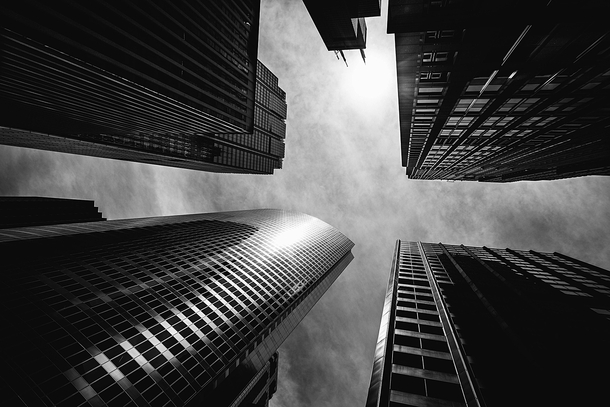 Looking up at Chicagos towering monsters