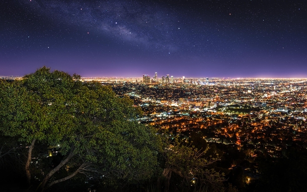 Los Angeles seen from Griffith Observatory 