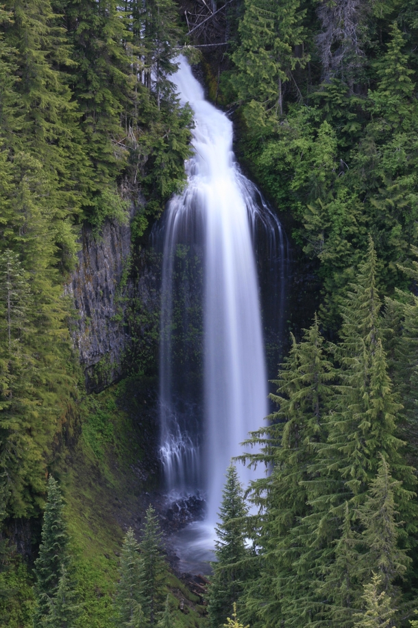Lower Martha Falls Mount Rainier National Park Washington USA 