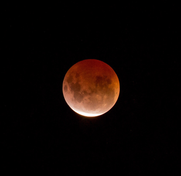 Lunar Eclipse from Melbourne AUS th April 