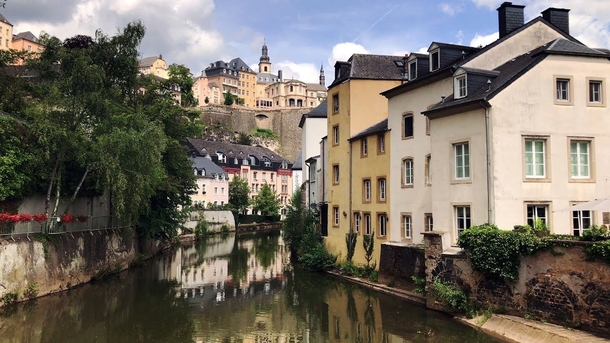 Luxembourg City and its magnificent houses