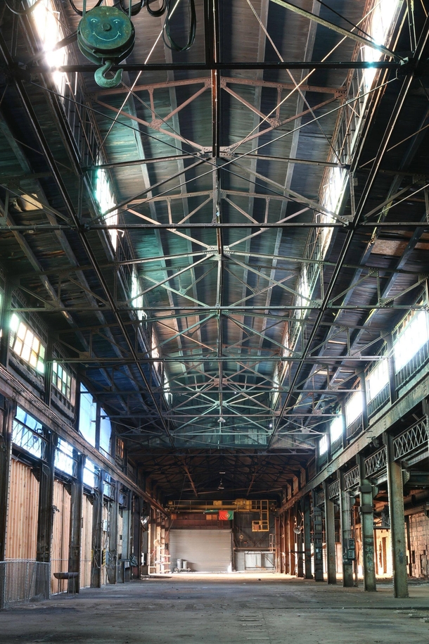 Managed to get a few last photos of this old steel mill days before demolition started Newark NJ More in comments 