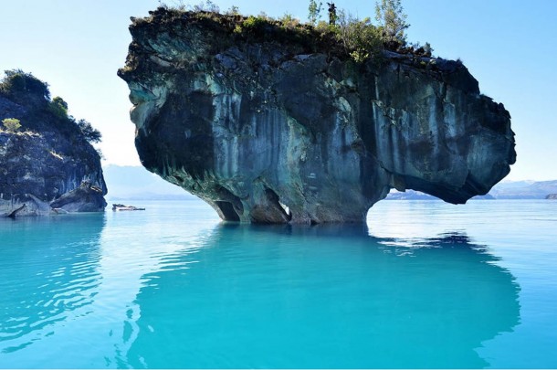 Marble Caves Lake Bueno Aires Chile 