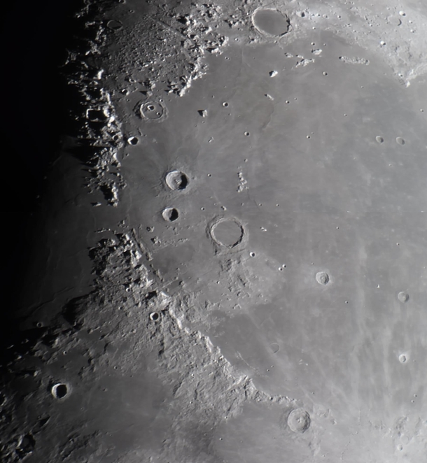 Mare Imbrium -  seperate images combined into  
