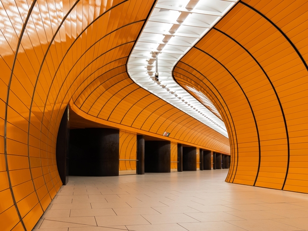 Marienplatz subway station in Munich