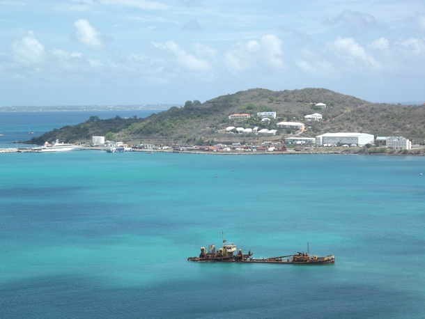 Marigot Bay Shipwreck Saint Martin 