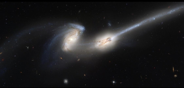 Mice Galaxies These Galaxies Are In The Process of Colliding