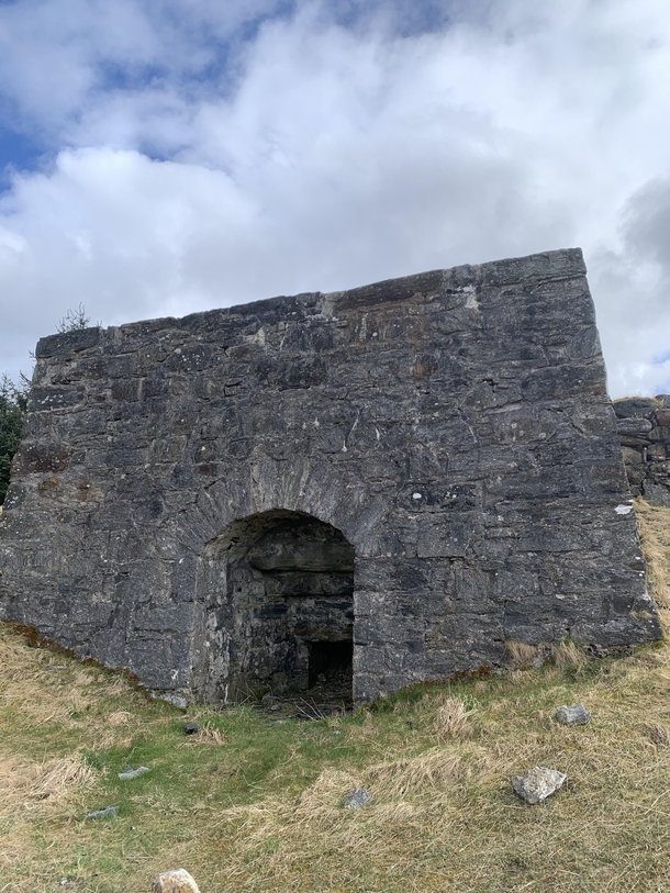 Mid th century lime kiln in the highlands of Scotland