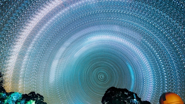 Milky Way long-exposure from Australia 