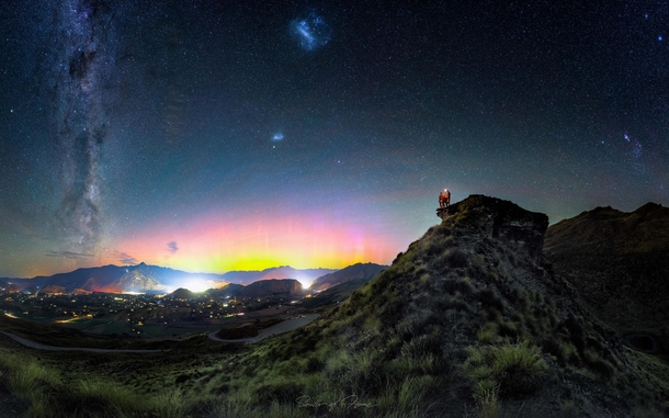 Milky Way Magellanic Clouds Aurora Australis Orion amp Horsehead Nebula Coronet Peak Queenstown  south_of_home