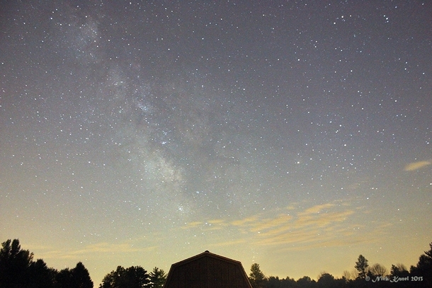 Milky Way over the Scout camp where I work 