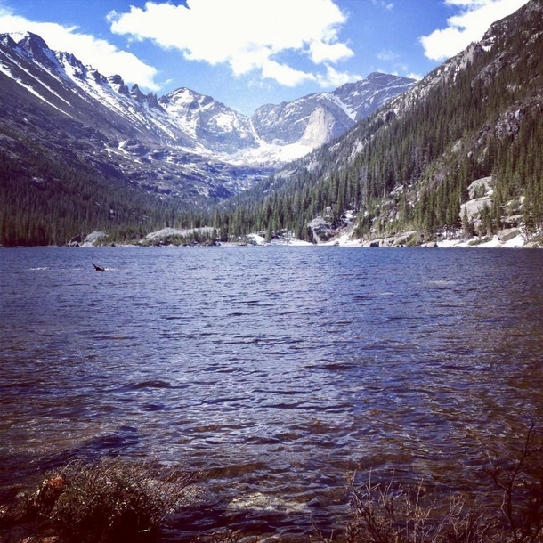Mills Lake Rocky Mountain National Park  x  OC