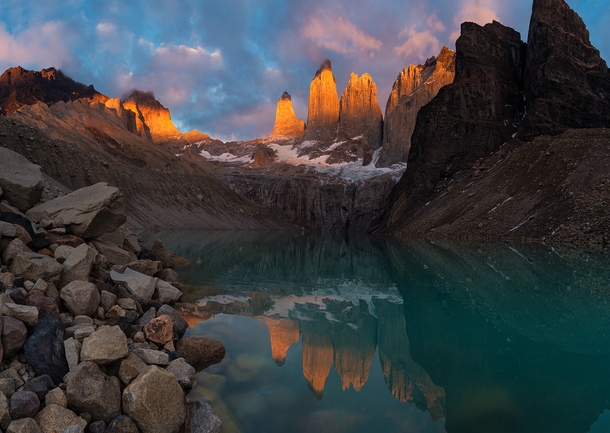 Mirador Las Torres Patagonia  by Vicki Mar 