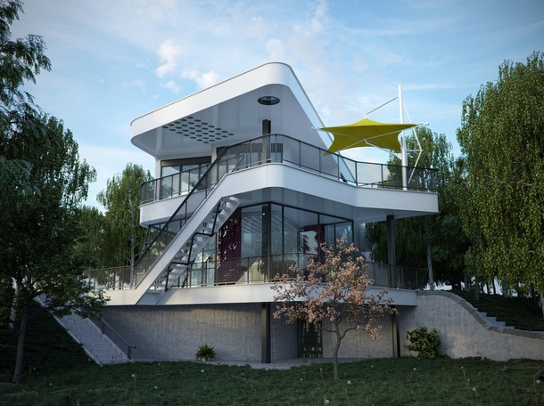 Modern House by Christoph Mensak 
