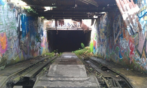 Monkton Farleigh Ammo Depot Entrance Tunnel 