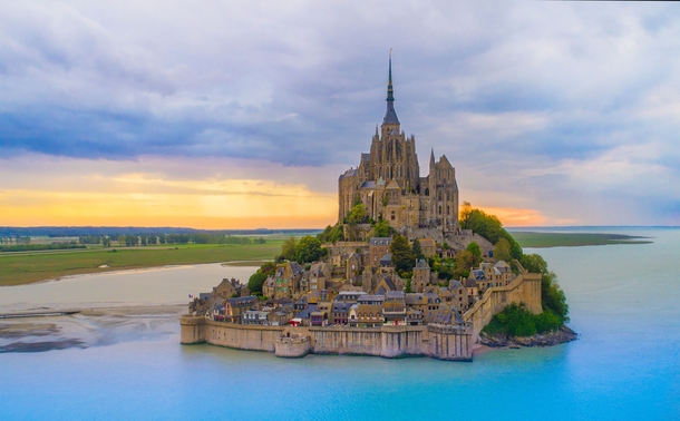 Mont Saint Michel Normandie France 