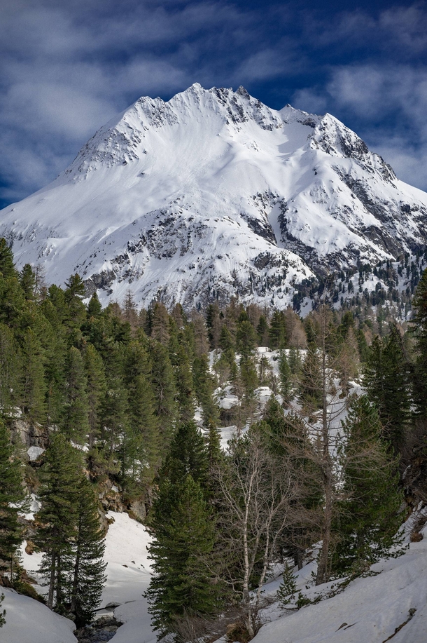 Monte del Forno on the Swiss-Italian border Grisons  ig larsgebraad
