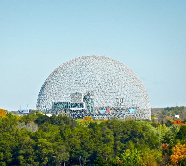 Montreal Biosphre Richard Buckminster Fuller designed 