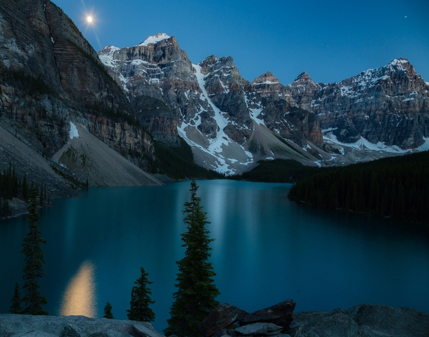 Moonrise over Moraine  thedustyrover