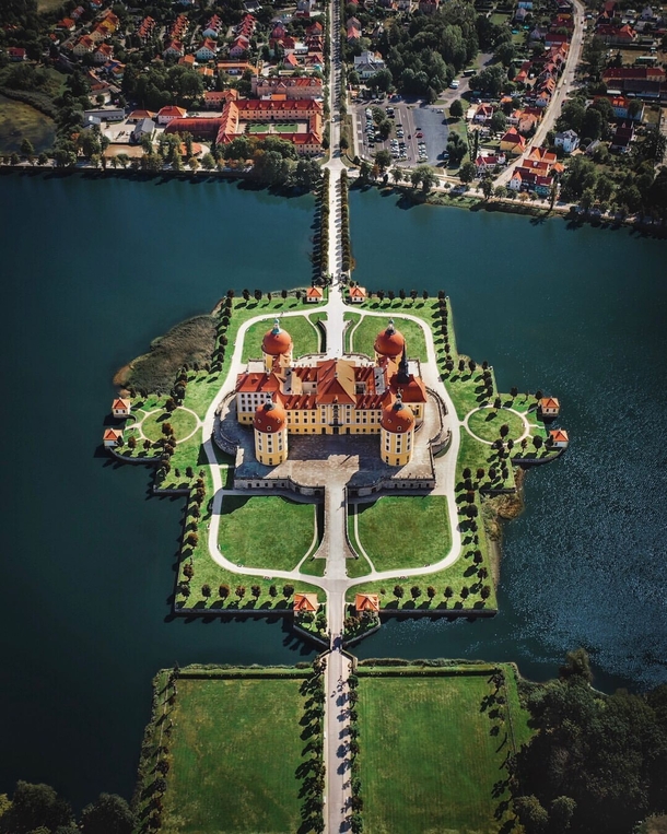 Moritzburg castle in Germany