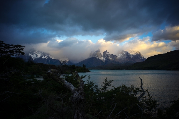Morning coffee views dont get much better than in Patagonia 