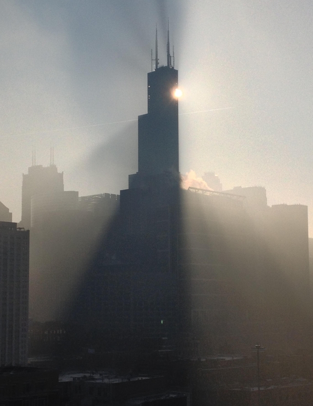 Morning Haze in Chicago 