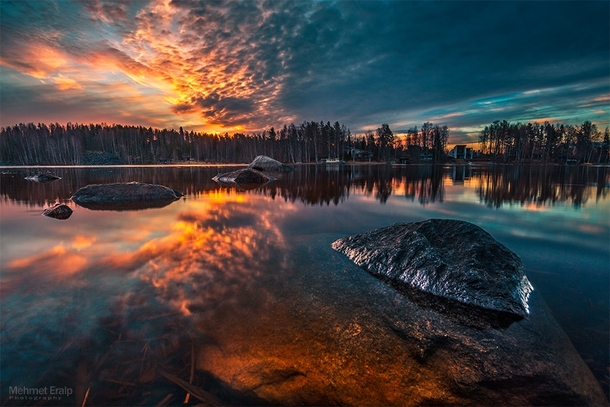 Morning in Jyvaskyla Yvskyl - Finland by Mehmet Eralp 