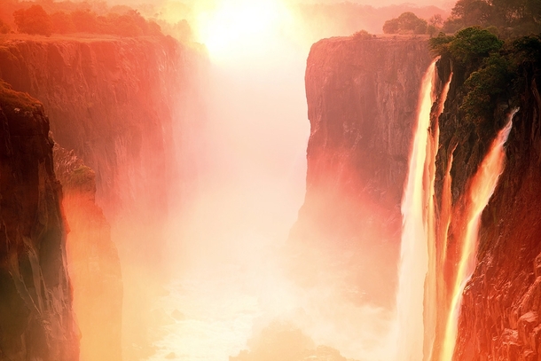 Mosi-oa-Tunya - Victoria Falls Zambia 