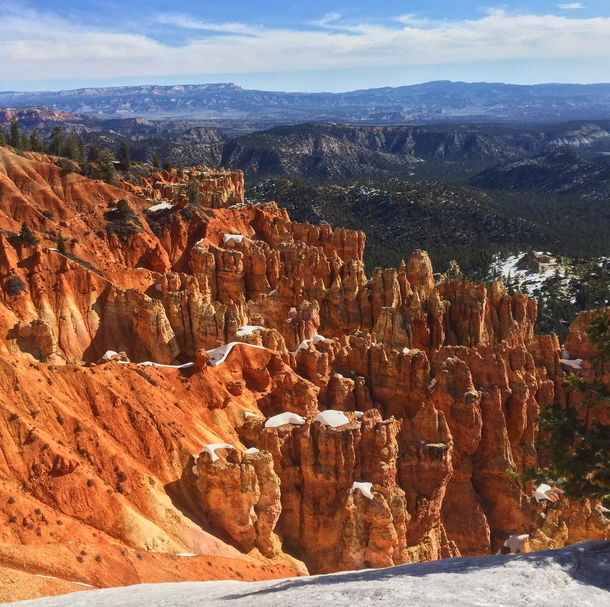 Most of the trails were closed at Bryce Canyon National Park but from what we got to check out it was awesome OC x