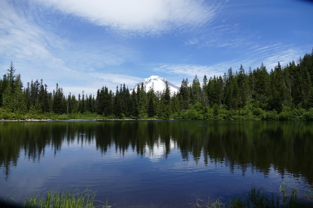 Mount Hood from Mirror Lake Oregon