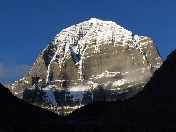 Mount Kailash Tibet mft Considered sacred by several religions its never been summited by humans 