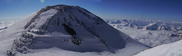 Mt Elbrus Russia  x-post rearthporn